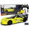 Sportovní R/C Auto 1:18 Corvette C6.R Žlutá 2.4 G Světla