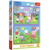 Puzzle - 2x24 - Peppa na hřišti - Peppa Pig 34435