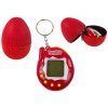 Elektronické Zvířátko Tamagotchi v Červeném Vajíčku - Interaktivní Hračka pro Děti 3+