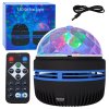 Kouzelný LED Projektor s Dálkovým Ovládáním - Barevná Iluminace 360°