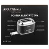 Toster KRAFT&DELE KD4154 – 1000 W, funkce proti přichycení