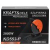 Výkonná přenosná řezačka kovů KD553-p 2900 W 230 V