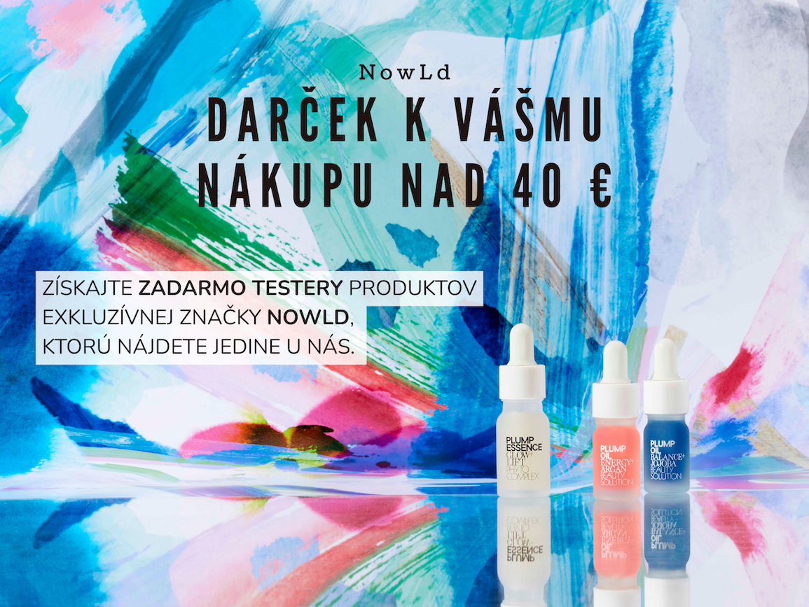 darček k objednávke nad 40€ NowLd
