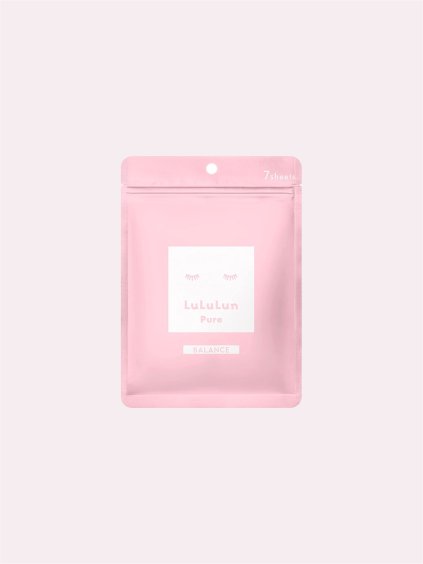 LuLuLun Pink Face Mask