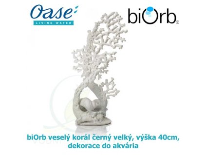 3616 6363 biorb vesely koral bily stredni dekorace do akvaria