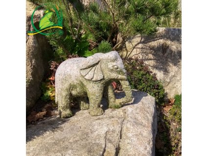 4398 7298 slon cervena zula sirka 10 cm vyska 23 cm delka 25 cm