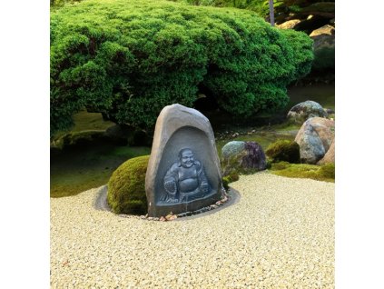 5168 8838 vesely budha v kameni basalt cedic vyska 55 cm