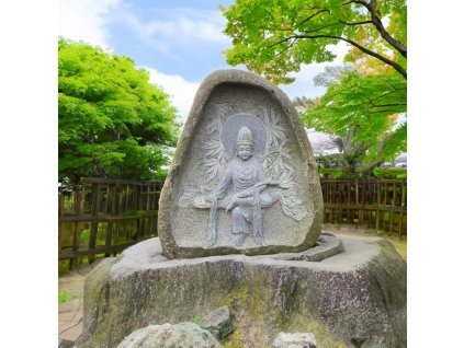 5194 8898 meditujici budha v kameni basalt cedic vyska 104 cm (1)