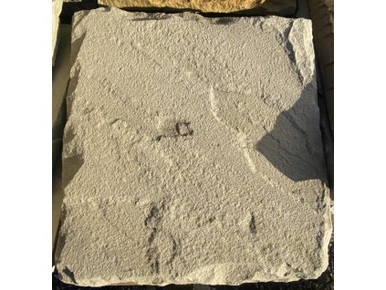 5220 9059 slapak z prirodniho kamene piskovec bily 40x40cm sila 4 cm