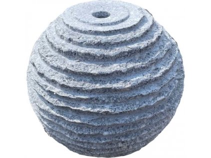 5297 9322 rezana vyverova koule 25 cm seda zula