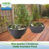 2801 4643 mini jezirko s fontanou 75x75x35cm ctverec max prutok 1000 l h velda fountain pond