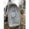 5192 8895 stojici budha v kameni basalt cedic vyska 88 cm
