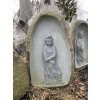 5193 8897 stojici budha v kameni basalt cedic vyska 89 cm