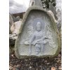 5194 8900 meditujici budha v kameni basalt cedic vyska 104 cm