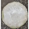 5237 9123 slapak z prirodniho kamene sedy piskovec prumer 40cm sila 3 cm