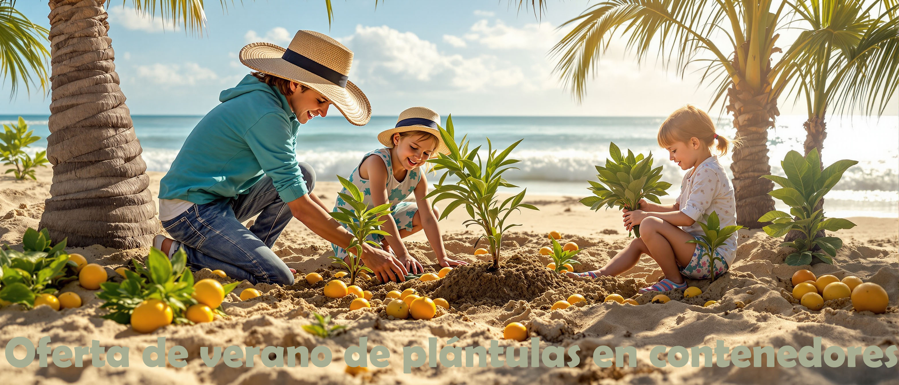 Oferta de verano de plántulas en contenedores