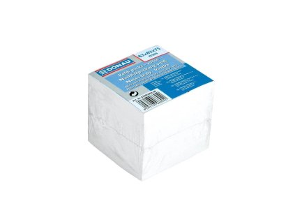 DO309000 Blocek kocka nelepena 83x83x75 mm biela