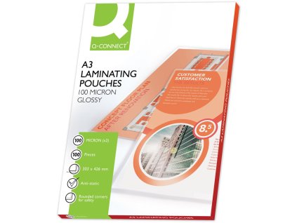 LF303410 Laminovacie folie Q Connect 303x426 A3100mic