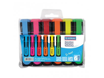 DO735896 Sada zvyraznovacov DONAU D text 6S