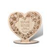 Poděkování rodičům srdce