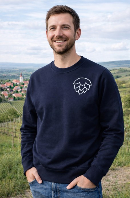 Mikina - Chmel nosíme u srdce