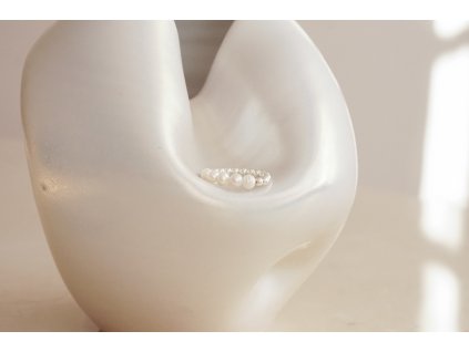 Dots Perla white Ring1 Ag 01 26 jarryg.cz