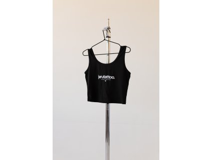 Černý crop top