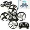 90b335a20086b367d400e37659d4ec7c 15313 dron na pilota zdalnie sterowany rc jjrc h36 mini 2 4ghz 4ch 6 axis czarny 145177