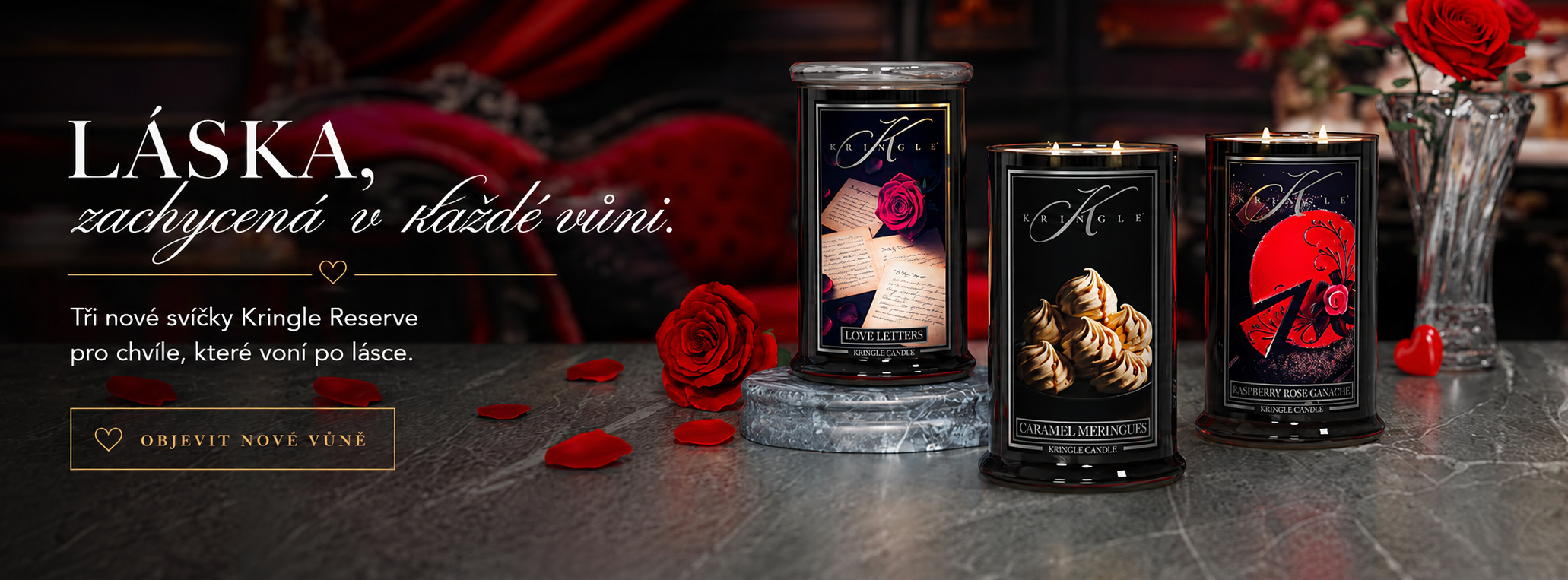 Kringle Candle svíčky RESERVE 2026
