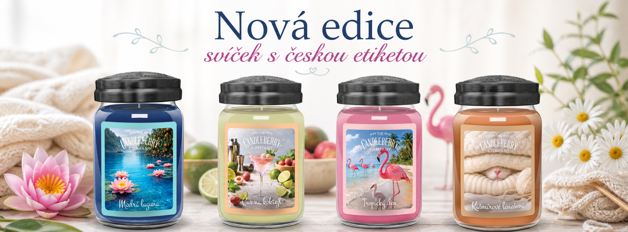 Candleberry Candle svíčky vonné