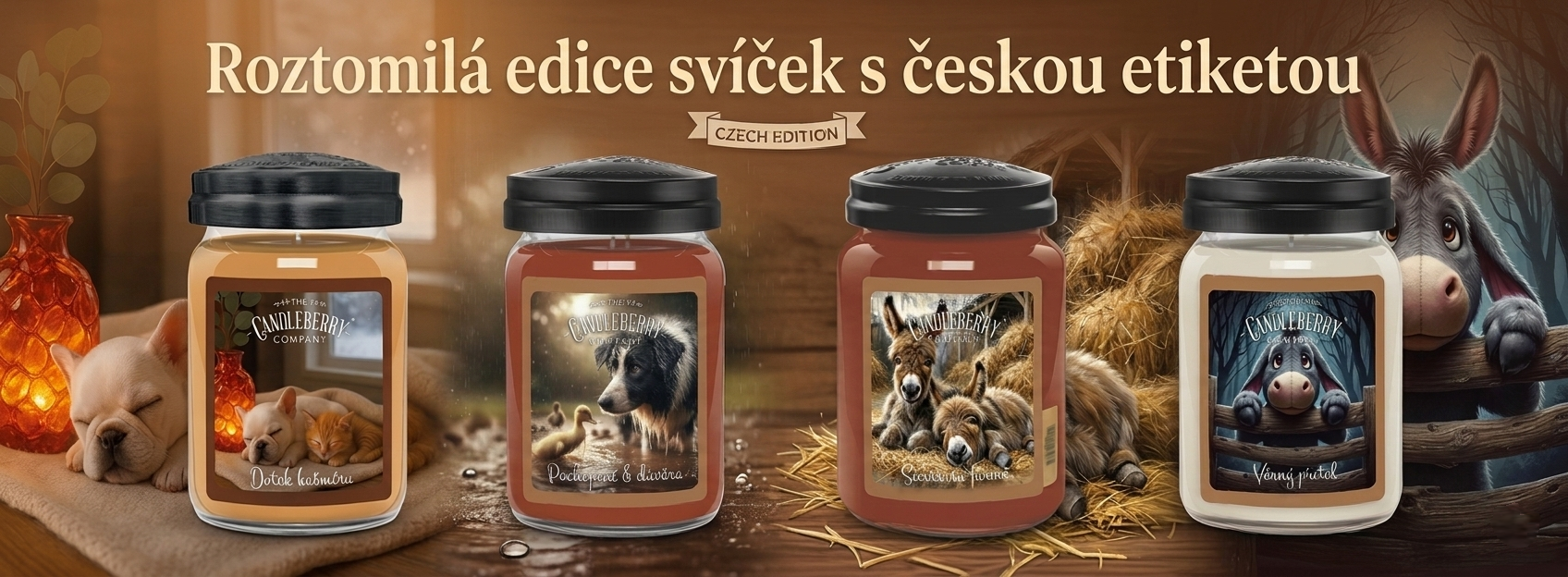 Candleberry Candle svíčky vonné