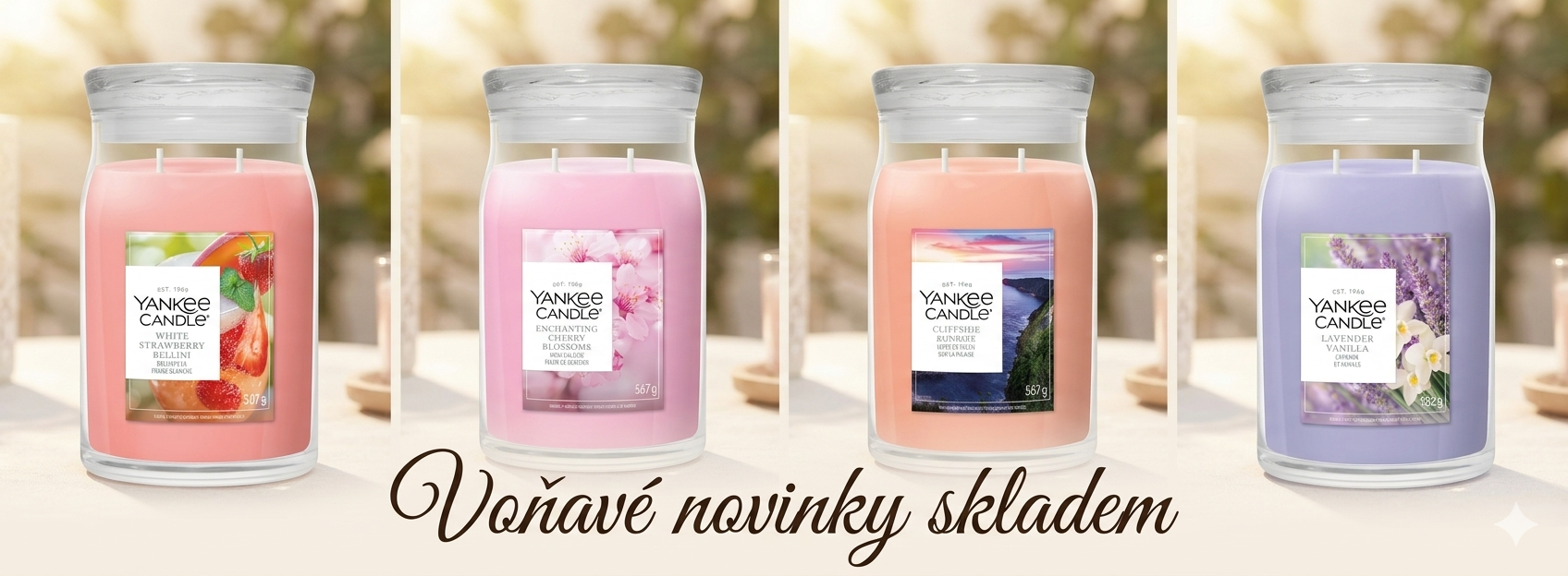 Yankee Candle svíčky 2026