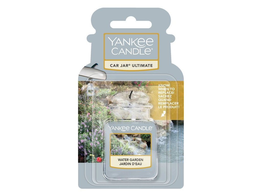 Yankee Candle Water Garden Gelová aroma visačka do auta, 1 ks