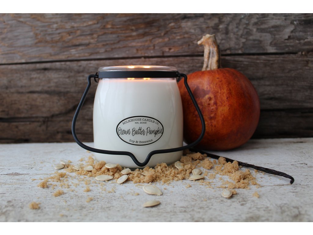 Milkhouse Candle svíčka Brown Butter Pumpkin, 454 g