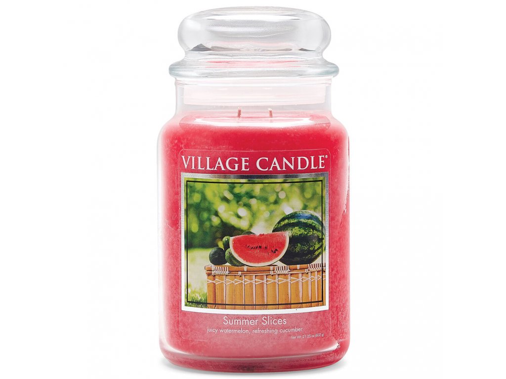 Village Candle Vonná svíčka Letní pohoda Summer Slice, 602 g