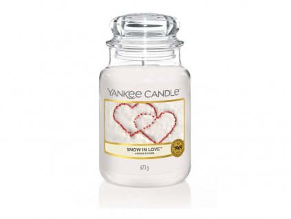 Yankee Candle Vonná Svíčka Snow In Love classic velký, 623 g