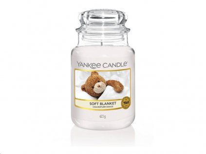 Yankee Candle Vonná Svíčka Soft Blanket classic velký, 623 g