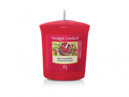 Yankee Candle Vonná Svíčka Votivní Red Raspberry, 49 g