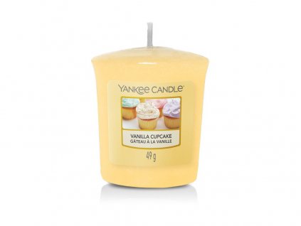 Yankee Candle Vonná Svíčka Votivní Vanilla Cupcake, 49 g