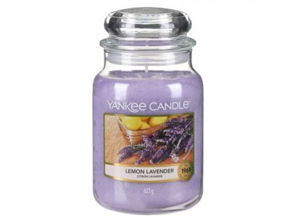 Yankee Candle Vonná Svíčka Lemon Lavender classic velký, 623 g