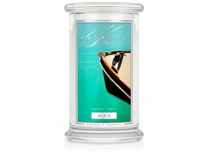 Kringle Candle svíčka Aqua (sójový vosk), 623 g