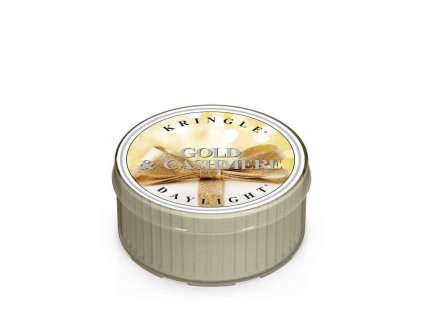 Kringle Candle Vonná Svíčka Gold & Cashmere, 35 g