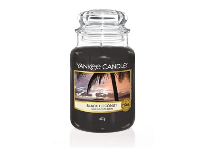 Yankee Candle Vonná Svíčka Black Coconut classic velký, 623 g