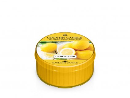 Country Candle Vonná Svíčka Lemon Rind, 35 g