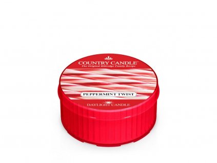 Country Candle Vonná Svíčka Peppermint Twist, 35 g