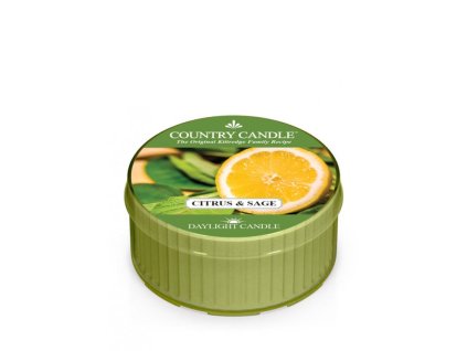 Country Candle Vonná Svíčka Citrus & Sage, 35 g