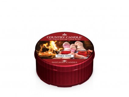 Country Candle Vonná Svíčka Fireside, 35 g