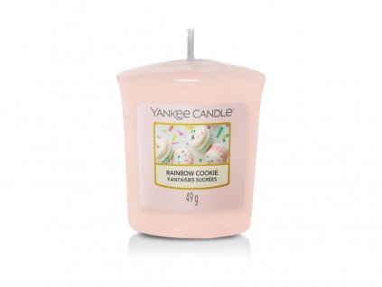 Yankee Candle Vonná Svíčka Votivní Rainbow Cookie, 49 g