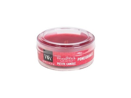 WoodWick Svíčka Petite Pomegranate, 31 g