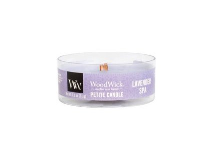 WoodWick Svíčka Petite Lavender Spa, 31 g